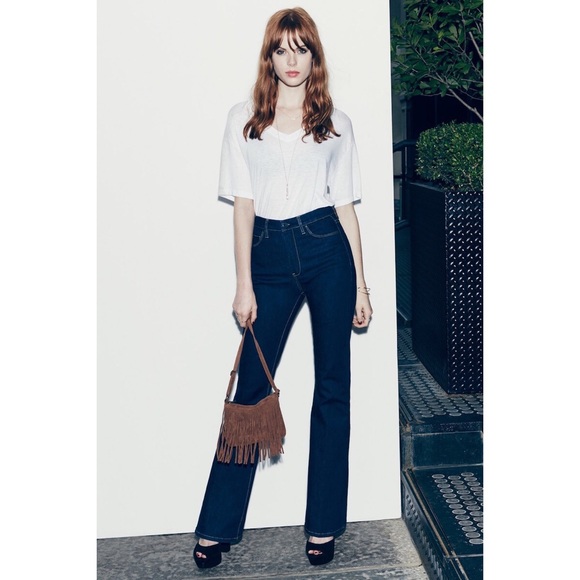 BlankNYC Lies and Alibis High Rise Flare Jeans NWOT - Picture 5 of 8